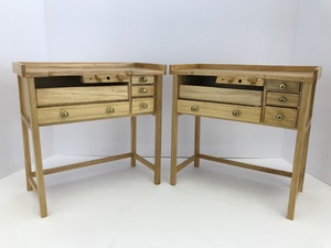 lot 91 image: Matching Set of&nbspMiniture&nbspJewelry Organizers (Lot of 2)