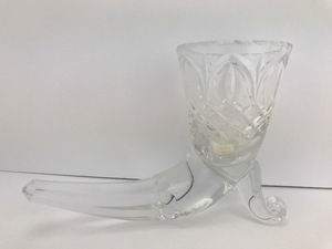 lot 99 image: Vintage Crystal Horn