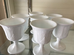 lot 102 image: Timeless White Glassware (Lot of 7)