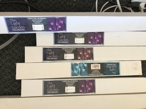lot 107 image: The Light Garden - Willow Branch Lights (Lot of 5)