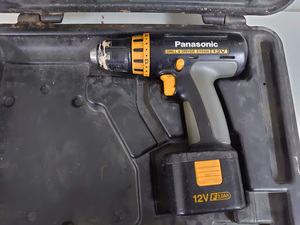 lot 529 image: Panasonic EY 6405 12 Volt Cordless Drill in Box (Untested)