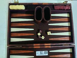 lot 522 image: Backgammon Set