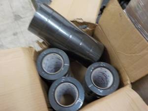 lot 4 image: Case of 24 - 1.88 x 60 yds Black Ma...