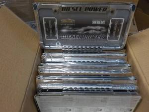 lot 27 image: 20 Diesel Power License Plates and ...