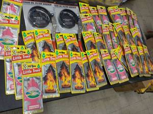 lot 75 image: 2 Chain Oil Filter Wrenches and Air...