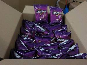 lot 117 image: Case of 72 - 1 oz Bags Doritos Redu...