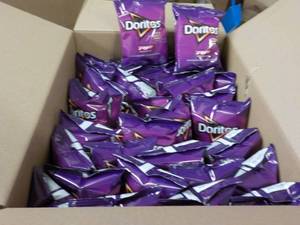 lot 120 image: Case of 72 - 1 oz Bags Doritos Redu...