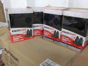 lot 146 image: Lot of 4 autocraft Seat Covers...
