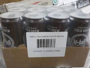 lot 148 image: 12 - 11 oz Cans Mocha Hi Ball Cold ...