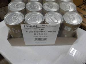 lot 152 image: 12 - 6 oz Cans Vanilla Kitu Super E...
