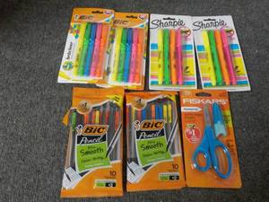lot 168 image: Bic Pencils, Liners, Sharpies and S...