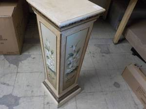 lot 184 image: Pedestal 13 sq x 36 Tall...