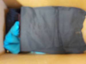 lot 197 image: large box of previously worn women...
