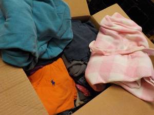 lot 206 image: 4 boxes previously worn childrens ...