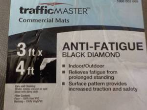 lot 224 image: 3x4 Traffic Master Anti-Fatigue b...