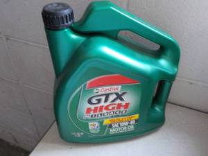lot 230 image: 1 gallon Castrol GTX high mileage S...