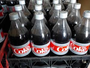 lot 234 image: Case of 12 1.25 liter Diet Coke...