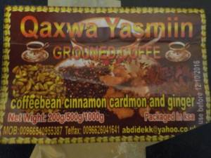 lot 291 image: Case of Qaxwa Yasmiin coffee bean c...