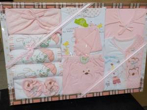 lot 304 image: Pink Baby Gift Set...