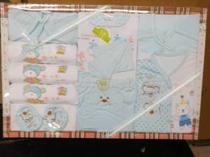 lot 306 image: Blue Baby Gift Set...