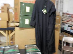 lot 311 image: AJYADELASHRY size 60 brown robe new...