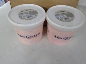lot 351 image: 2 3 lb. Tubs Mrs. Gerrys Cranberry...
