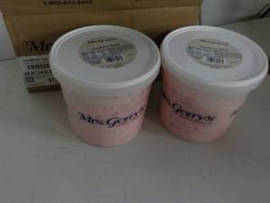 lot 355 image: 2 3 lb. tubs Mrs. Gerrys Cranberry...