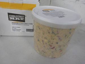 lot 360 image: 1 5 lb. tub Mexican Style Street Co...