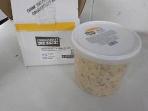 lot 361 image: 1 5 lb. tub Mexican Style Street Co...