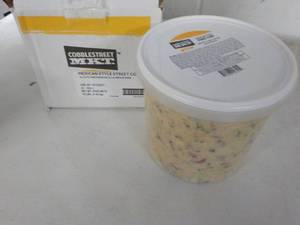 lot 366 image: 1 5 lb. tub Mexican Style Street Co...