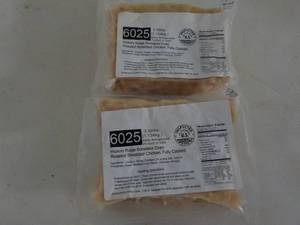 lot 389 image: 2 2.50 lb. packages frozen Hickory ...