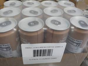 lot 411 image: 12 pack vanilla 11 oz. cans Hiball ...