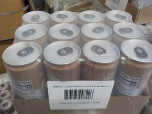 lot 413 image: 12 pack vanilla 11 oz. cans Hiball ...