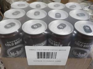 lot 414 image: 12 pack mocha 11 oz. cans Hiball Co...