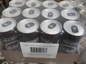 lot 415 image: 12 pack mocha 11 oz. cans Hiball Co...