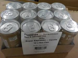 lot 420 image: 12 6 oz. cans vanilla Kitu super ex...