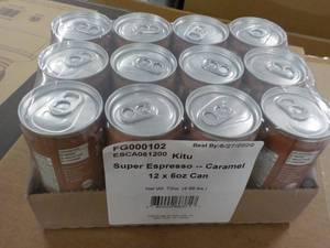 lot 424 image: 12 6 oz. cans caramel Kitu super ex...