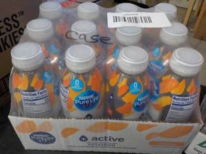 lot 446 image: Case of 12 bottles Nestles Pure Li...