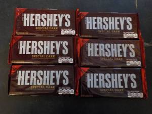 lot 463 image: 6 4.25 oz. bars Hersheys Special D...