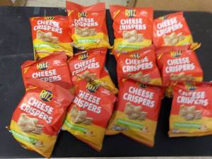 lot 472 image: 12 2 oz. bags Ritz Cheese Crispers ...