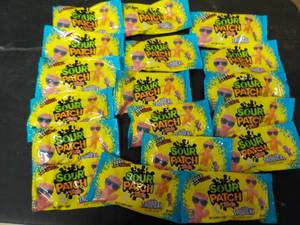 lot 475 image: Sour Patch Kids Tropical Candy near...