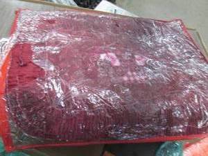 lot 278 image: set of 2 ruby red 32x24 Jamilah E...