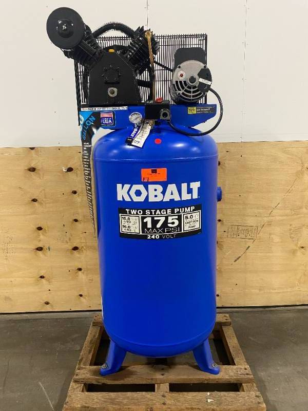 Kobalt 80 clearance gallon compressor