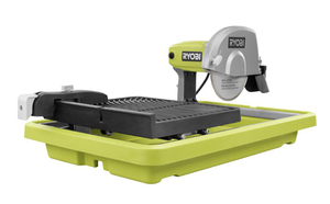 lot 12 image: RYOBI 9 Amp Corded 7 in. Overhead Wet Tile Saw