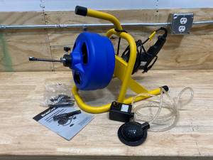 lot 10 image: BRASSCRAFT 516 in. x 50 ft. Cable Drum Machine