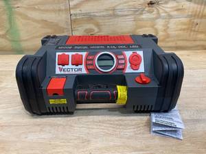 lot 49 image: VECTOR 1200 Amp Jump StarterPortable Power Station with Inverter