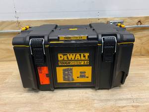 lot 95 image: DEWALT TOUGHSYSTEM 2.0 22 in. Medium Tool Box