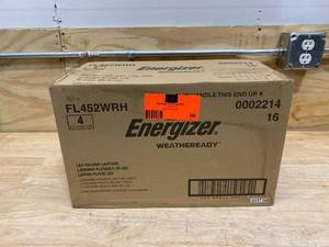 lot 96 image: ENERGIZER Lot of 4-  Folding LED Lantern, WeatheReady Lanterns