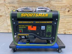 lot 5 image: SPORTSMAN 4000 Watt Portable Tri Fuel Generator