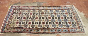lot 41 image: Antique Handwoven Oriental Wool Runner